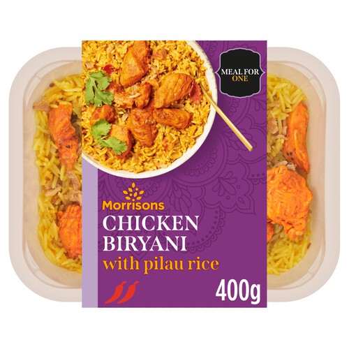 Morrisons Chicken Biryani With Pilau Rice