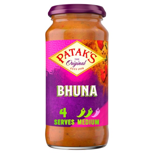 Patak's Bhuna Indian Cooking Curry Sauce 450g