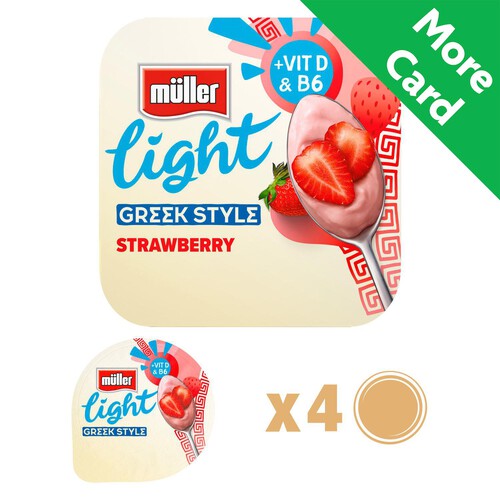 Muller Light Greek Style Strawberry Yogurt