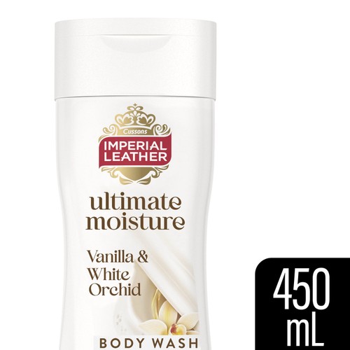 Imperial Leather Ultimate Moisture Vanilla & White Orchid Body Wash 450ml