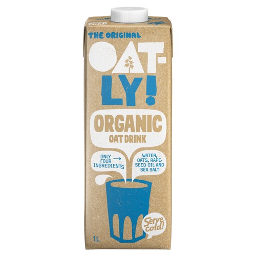 Oatly Oat Drink Organic Chilled 1L