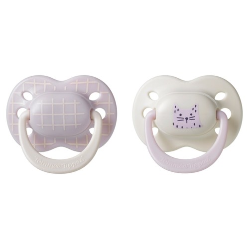 Tommee Tippee 0-6mth Soother Girl 