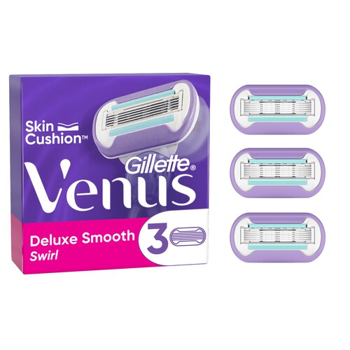 Venus Swirl Razor Blades Refills 3 Pack