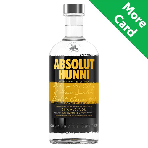 Absolut Hunni Honey Flavoured Vodka