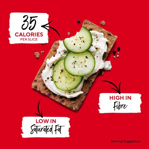 Ryvita Crispbread Cracked Black Pepper Crackers