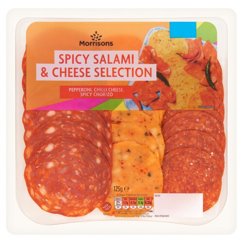 Morrisons Spicy Salami & Cheese 