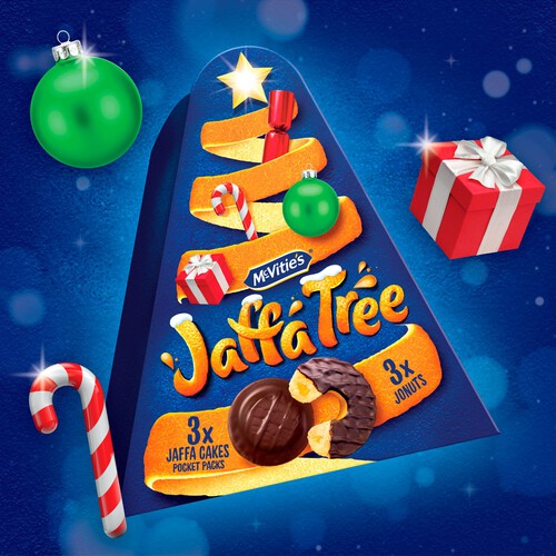 McVitie's Jaffa Christmas Tree Original Biscuits 9 Cakes 3 Jonuts 