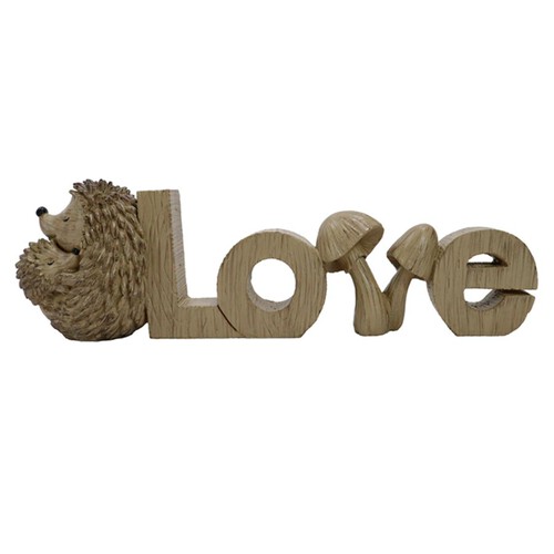 Nutmeg Home Hedgehog Love Block