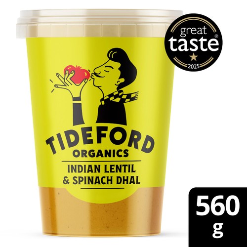 Tideford Organics Lentil & Spinach Dhal Soup 560g