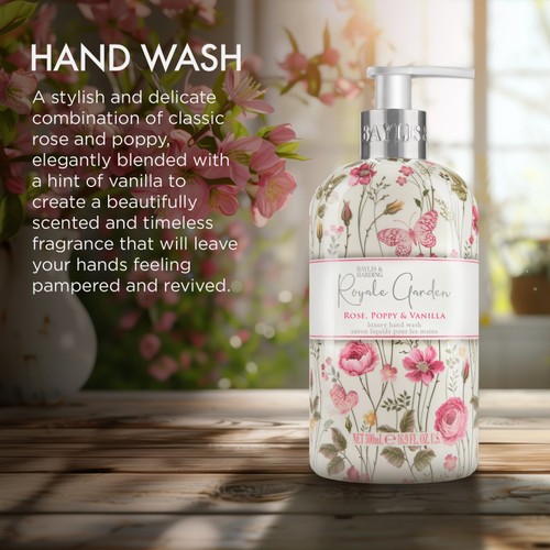 Baylis & Harding Royale Garden Rose Poppy & Vanilla Hand Wash