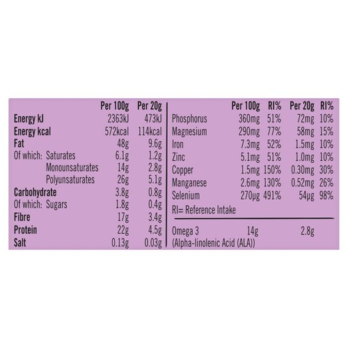 Linwoods Flaxseed, Almonds, Brazil Nuts, Walnuts & Co-Enzyme Q10 