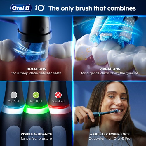 Oral-B iO3 Matt Black Electric Toothbrush