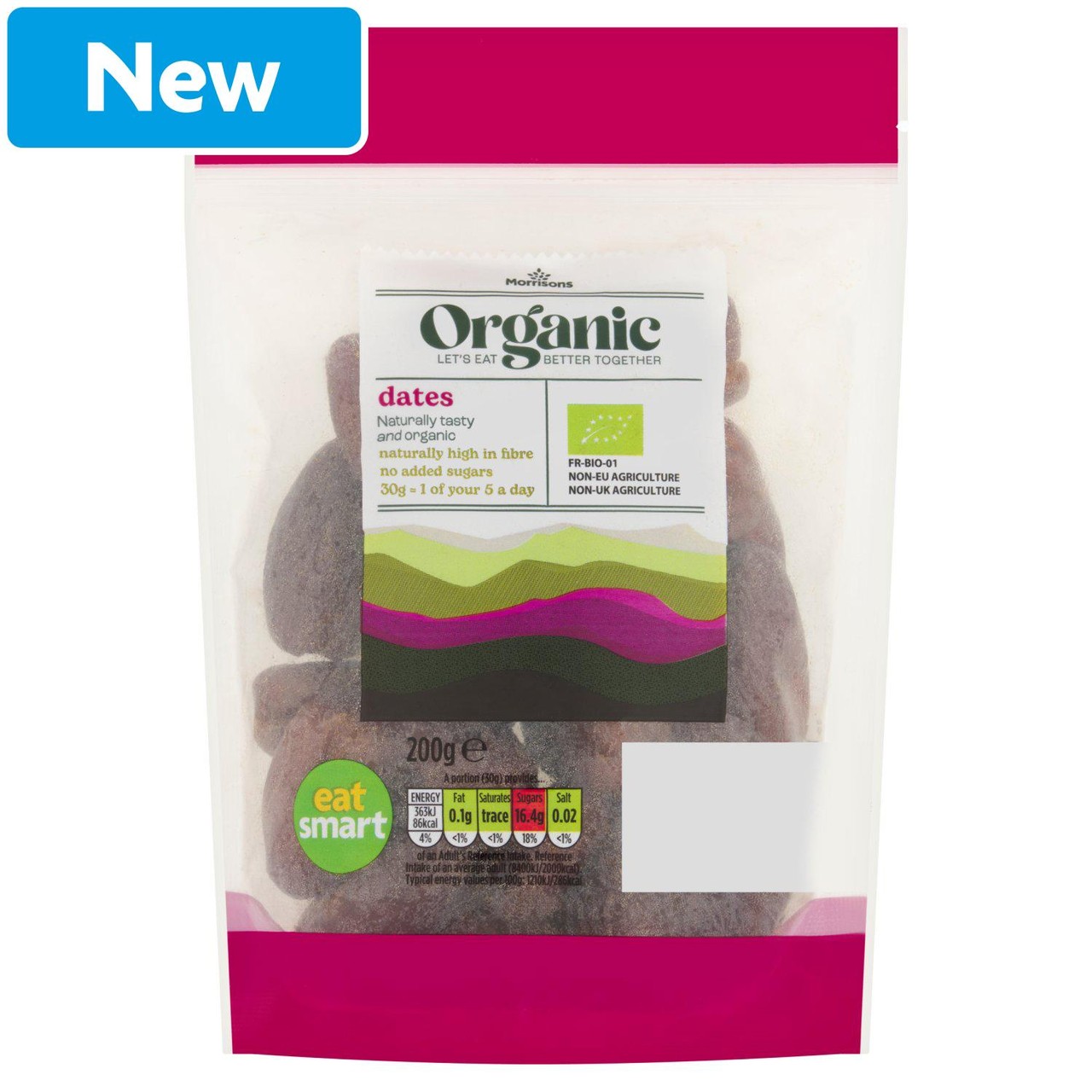 Morrisons Organic Dates 200g