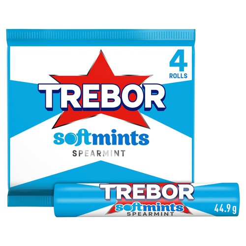 Trebor Softmints Mints Spearmint Multipack 4 Pack