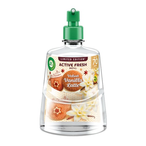 Air Wick Active Fresh Velvet Vanilla Latte Refill 228ml