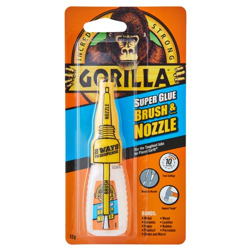 Gorilla Super Glue Brush & Nozzle