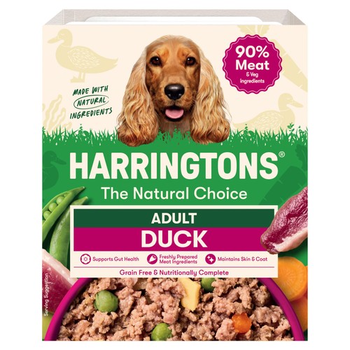 Harringtons Duck with Potato & Vegetables Wet Dog Food Tray