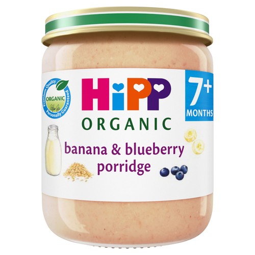 Hipp Organic Banana And Blueberry Porridge 