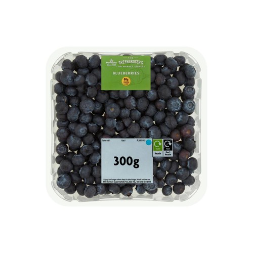 Morrisons blueberries 300g