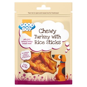 Good Boy Good Boy Stick Turkey Adult Treat Dog Food pet food packaging