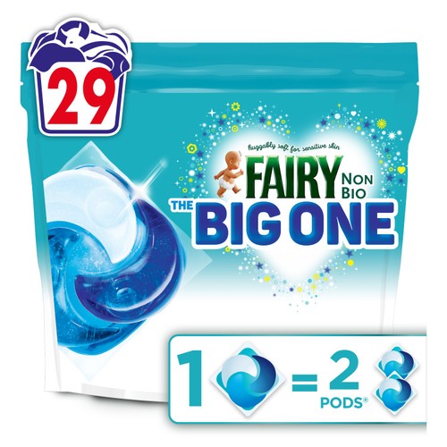 Fairy Non Bio The Big One Laundry Capsules   29 Washes