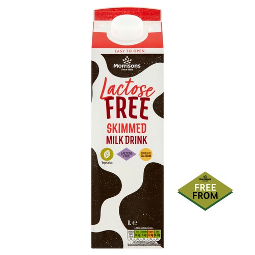 Morrisons Lactose Free Skimmed Milk