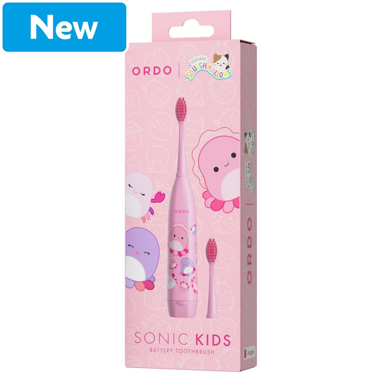 Ordo Original Squishmallows Sonic Kids Battery Toothbrush
