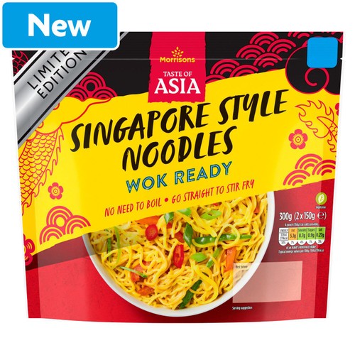 Morrisons Ready To Wok Singapore Noodles