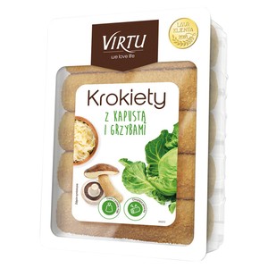 Virtu Croquettes With Sauerkraut And Mushrooms 400g