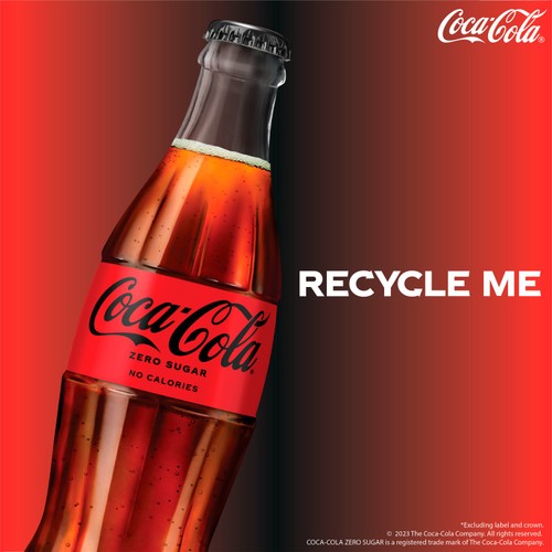 Coca-Cola Zero Sugar Bottles   4 x 250ml