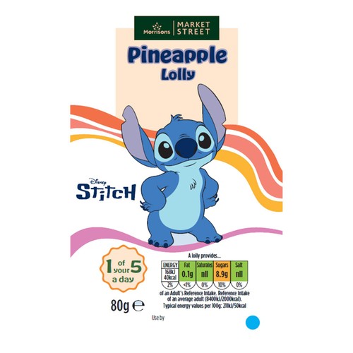 Morrisons Disney Snack Pineapple Lolly 80g