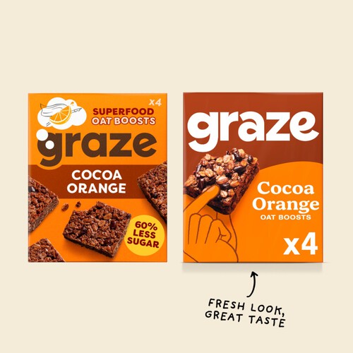 Graze Protein Oat Boosts Cocoa Orange