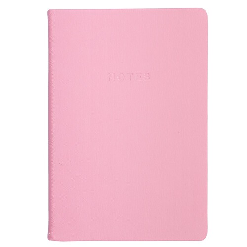 Morrisons Pink A5 Notebook