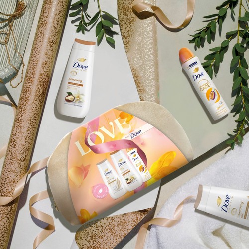 Dove With Love Pampering Beauty Bag Gift Set