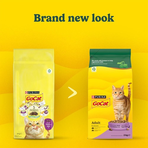 Go-Cat Adult Dry Cat Food Chicken & Duck