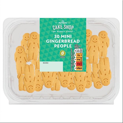 Morrisons Mini Gingerbread People 