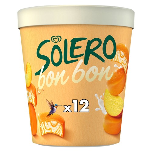 Solero Bonbon Exotic Ice Cream Frozen Snack 12 Pack