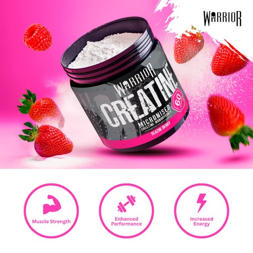 Warrior Essentials Creatine Blazin' Berry 