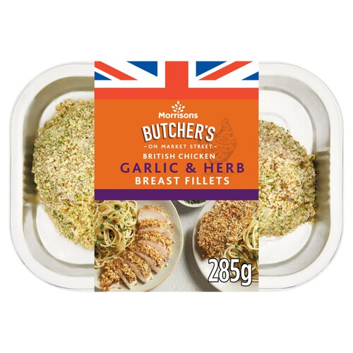 Morrisons Garlic & Herb Crumb Breast Fillets