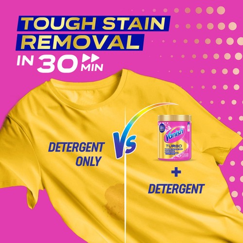 Vanish Turbo Stain Remover Powder