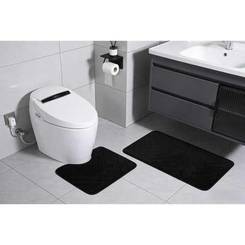 Morrisons 2Pc Bath Mat Set