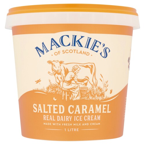 Mackie's Indulgent Salted Caramel Ice Cream 