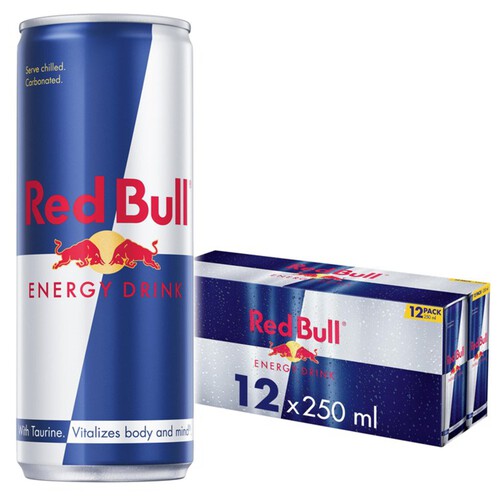 Red Bull Energy Drink Cans