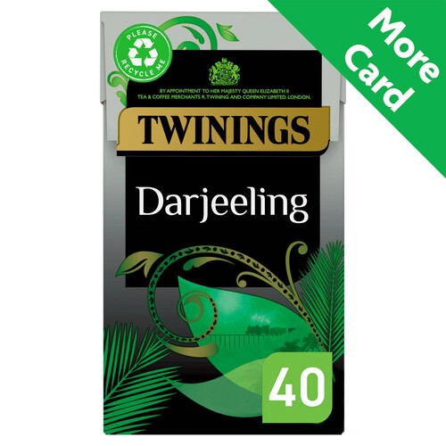 Twinings Darjeeling 40 Tea Bags 