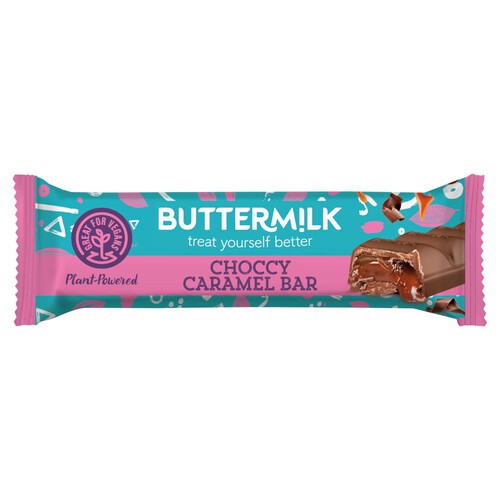 Buttermilk Plant Powered Choccy Caramel Bar