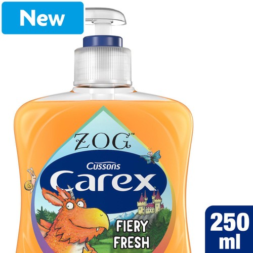 Carex Zog Fiery Fresh Antibacterial Hand Wash 250ml