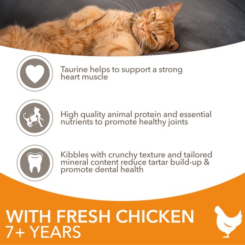 Iams For Vitality Senior 7+ Years With Fresh Chicken