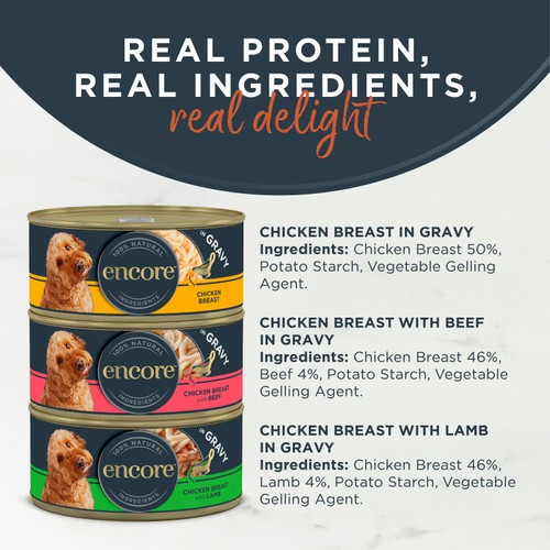 Encore Meat Selection in Gravy 8 x 156g