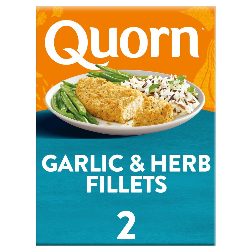 Quorn Garlic & Herb Vegetarian Fillets 200g - Morrisons Online ...