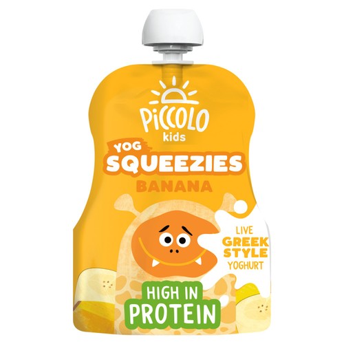 Piccolo Yoghurt Squeezies Banana 90g